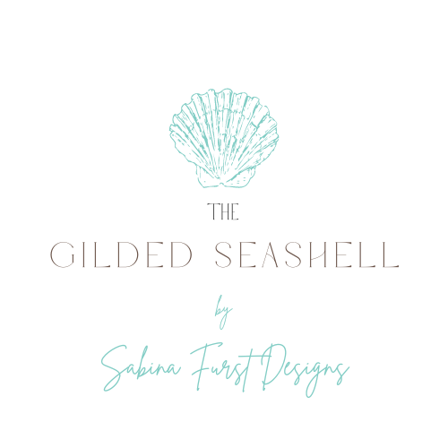 Gilded Seashells for the Home