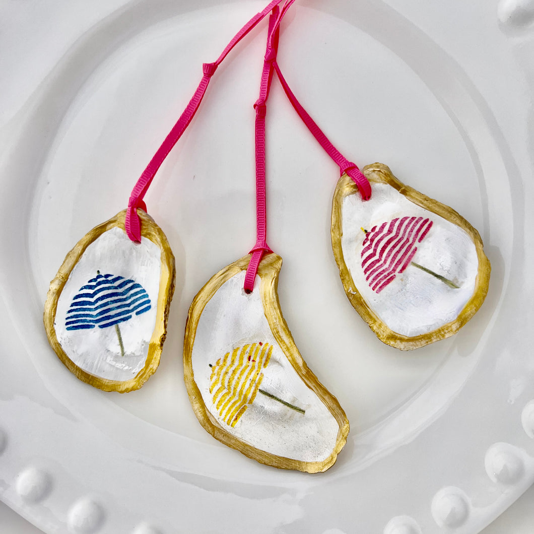 Primary Parasol Trio - Ornaments