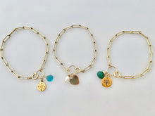 Paperclip Charm Bracelets