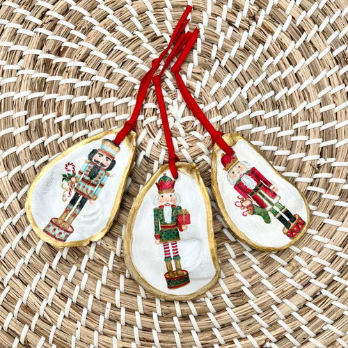 Nutcracker Oyster Ornament
