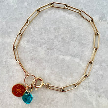 Paperclip Charm Bracelets