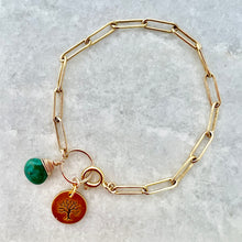Paperclip Charm Bracelets