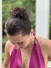 Tahiti Pearl Chain Earrings