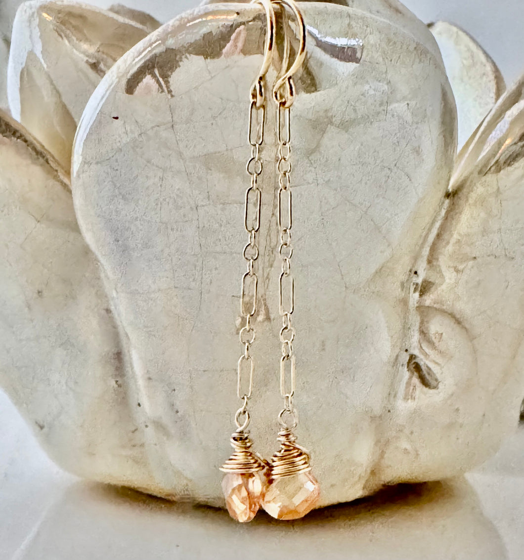 Champagne Earrings