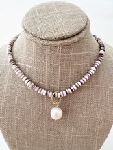 Wampum Quahog Two in One Necklace / Bracelet