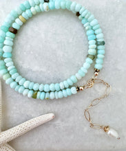 Peruvian Opal Two in One Necklace / Bracelet