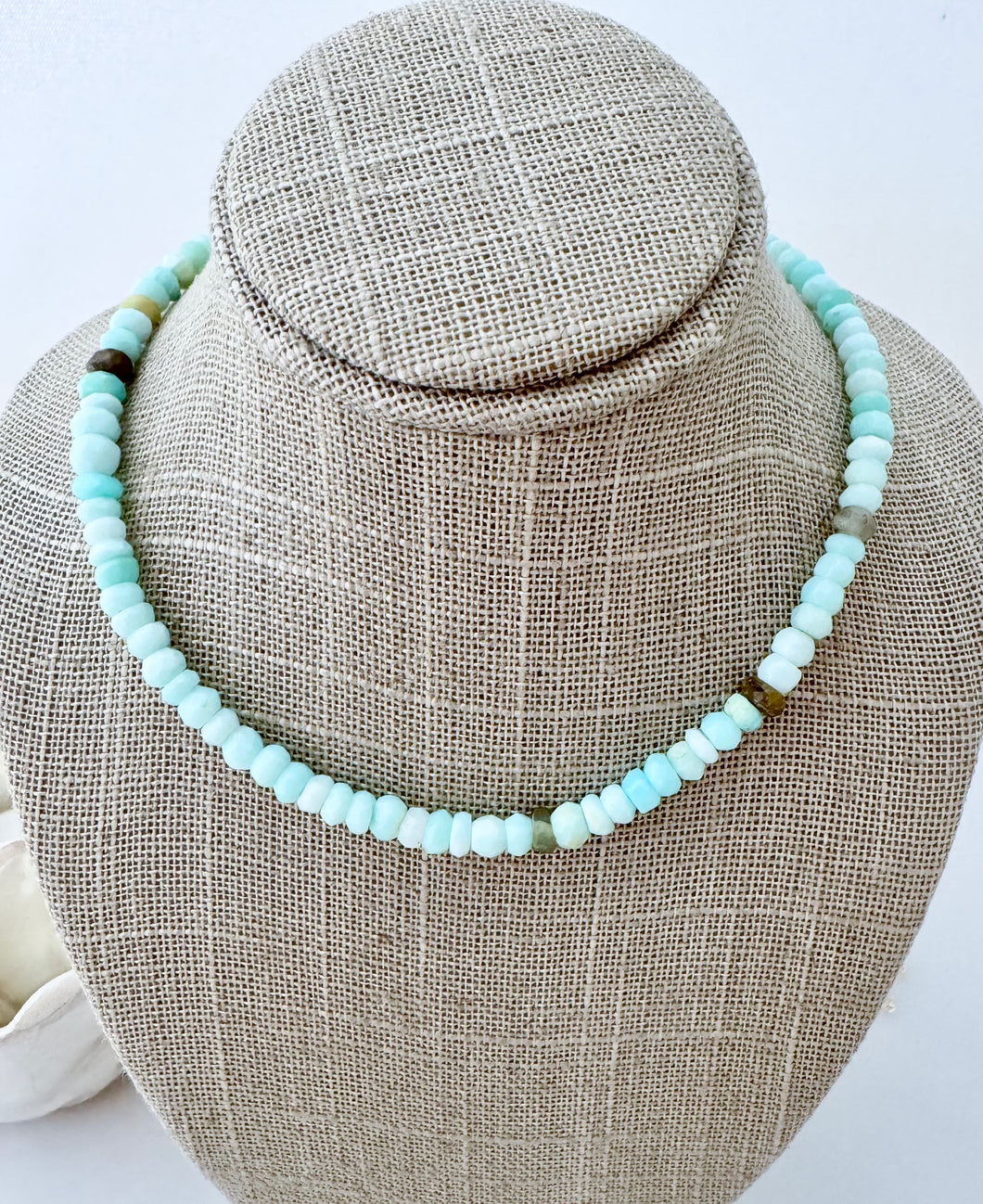 Peruvian Opal Two in One Necklace / Bracelet