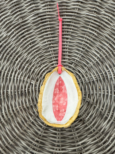 Pink Surfboard Ornament