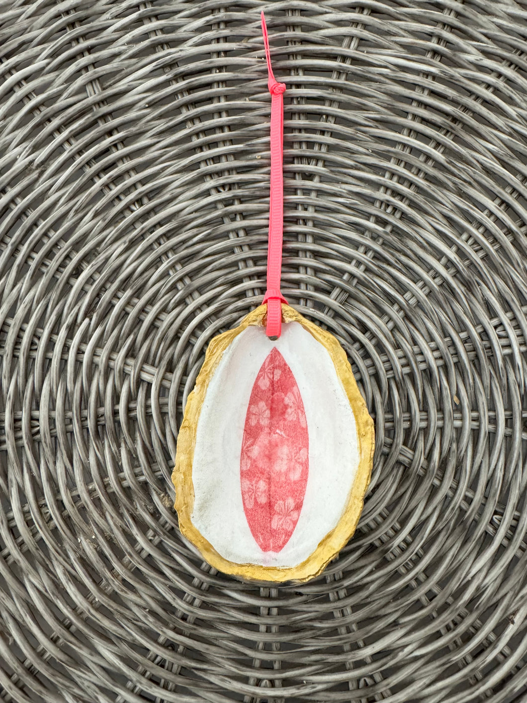 Pink Surfboard Ornament