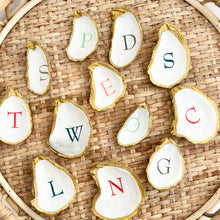 Monogram Initial Oysters