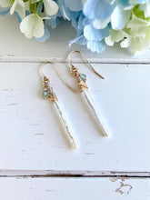 Phuket Stick Pearl Accent Earrings