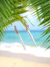 Phuket Stick Pearl Accent Earrings