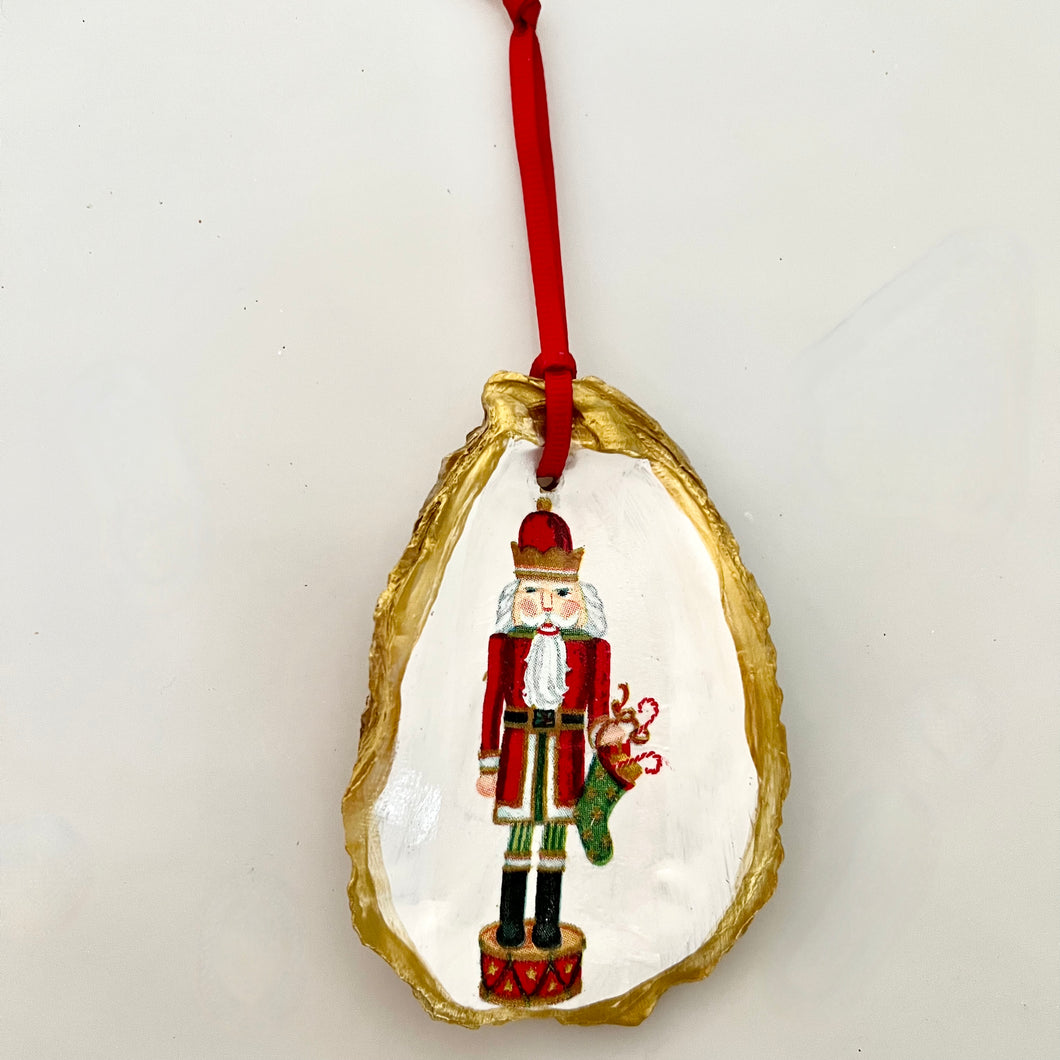 Nutcracker Oyster Ornament