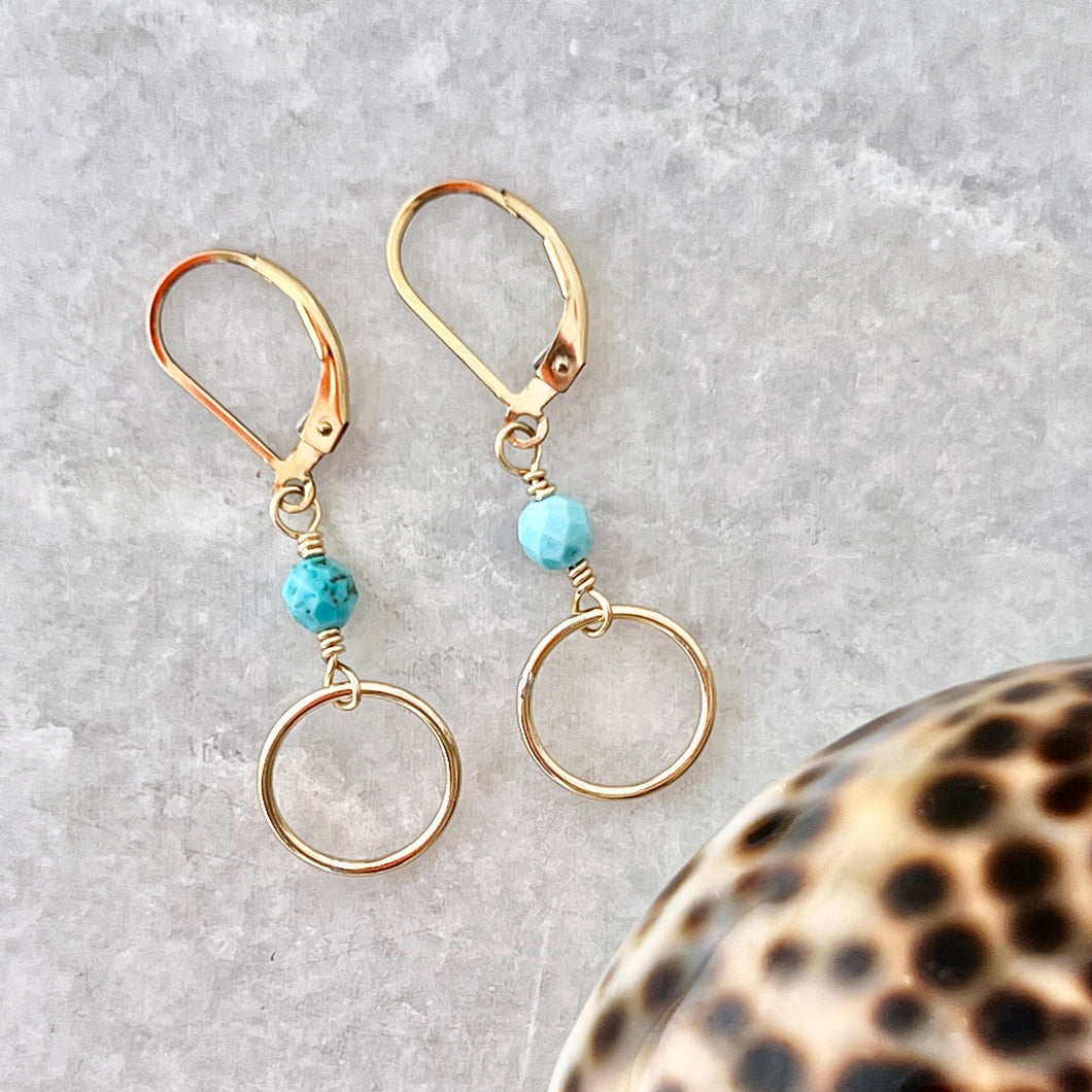 Belmont Single Horse Bit Earrings