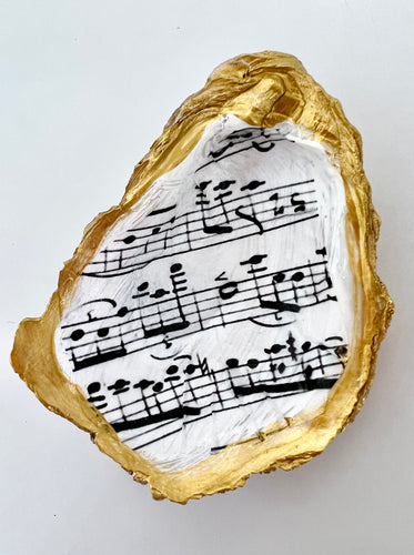 Classic Musical Notes Oyster
