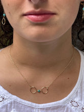 Belmont Horse Bit Necklace ~ gold