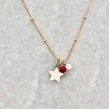 School Spirit Star Charm Necklace