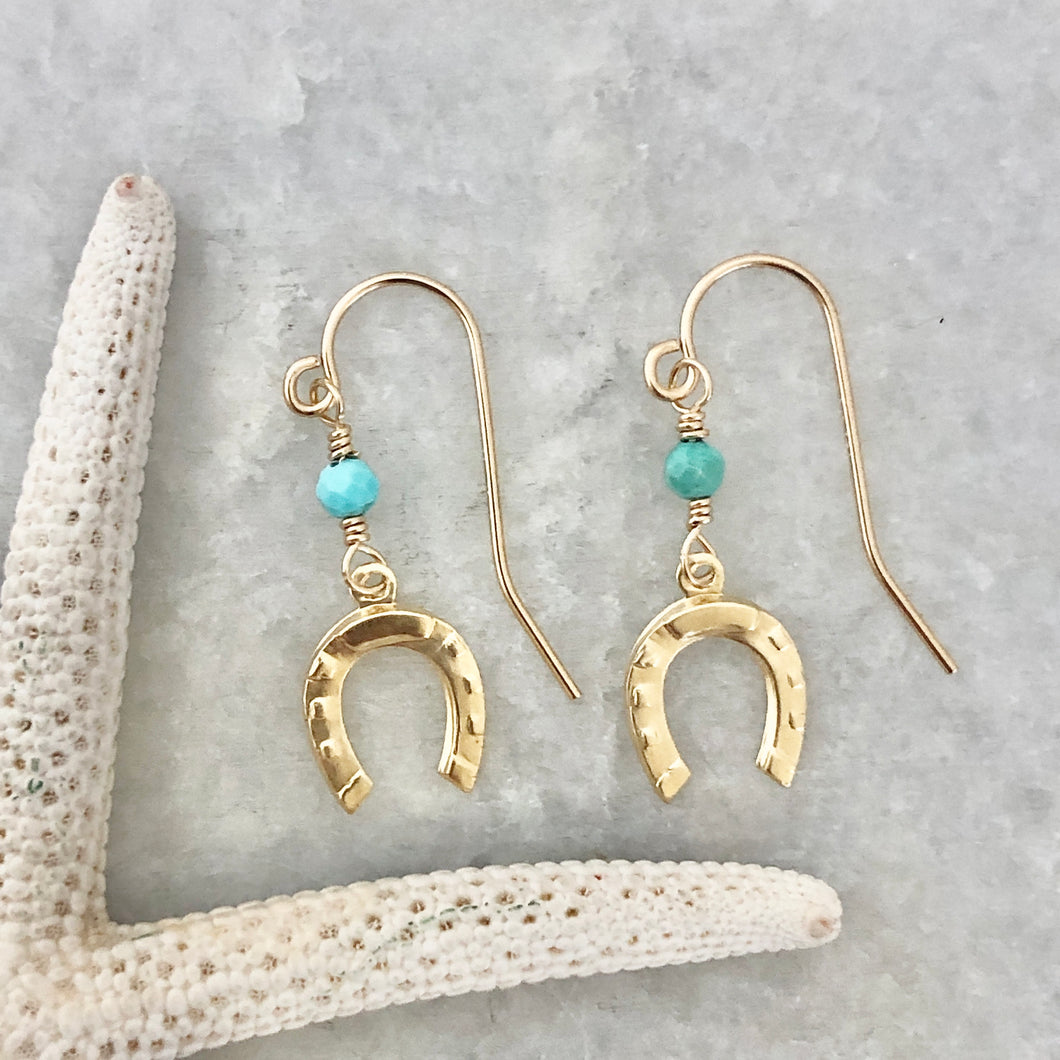 Saratoga Horseshoe Earrings