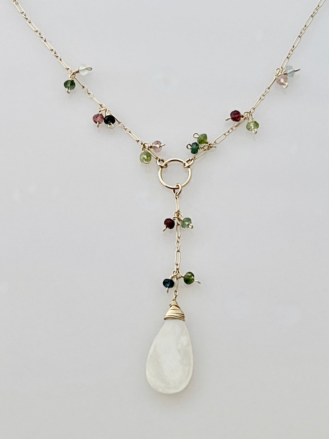 Dancing Y Necklace