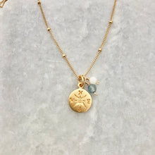 School Spirit Compass Charm Necklace
