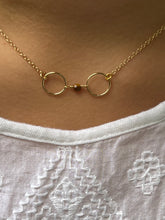 Belmont Horse Bit Necklace ~ gold