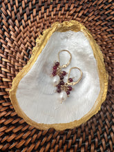 Tiny Pearl Cluster Earrings