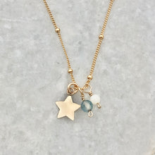 School Spirit Star Charm Necklace