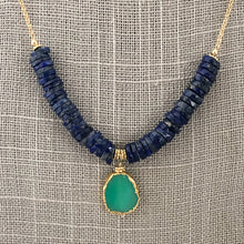 St. Lucia Heishi Necklace ~ OOAK
