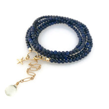 St. Lucia Gemstone Wrap Bracelet - Two in One