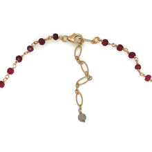Archipelago Abundance Necklace - ruby & pyrite