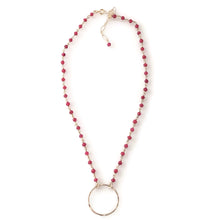 India Small Circle Necklace