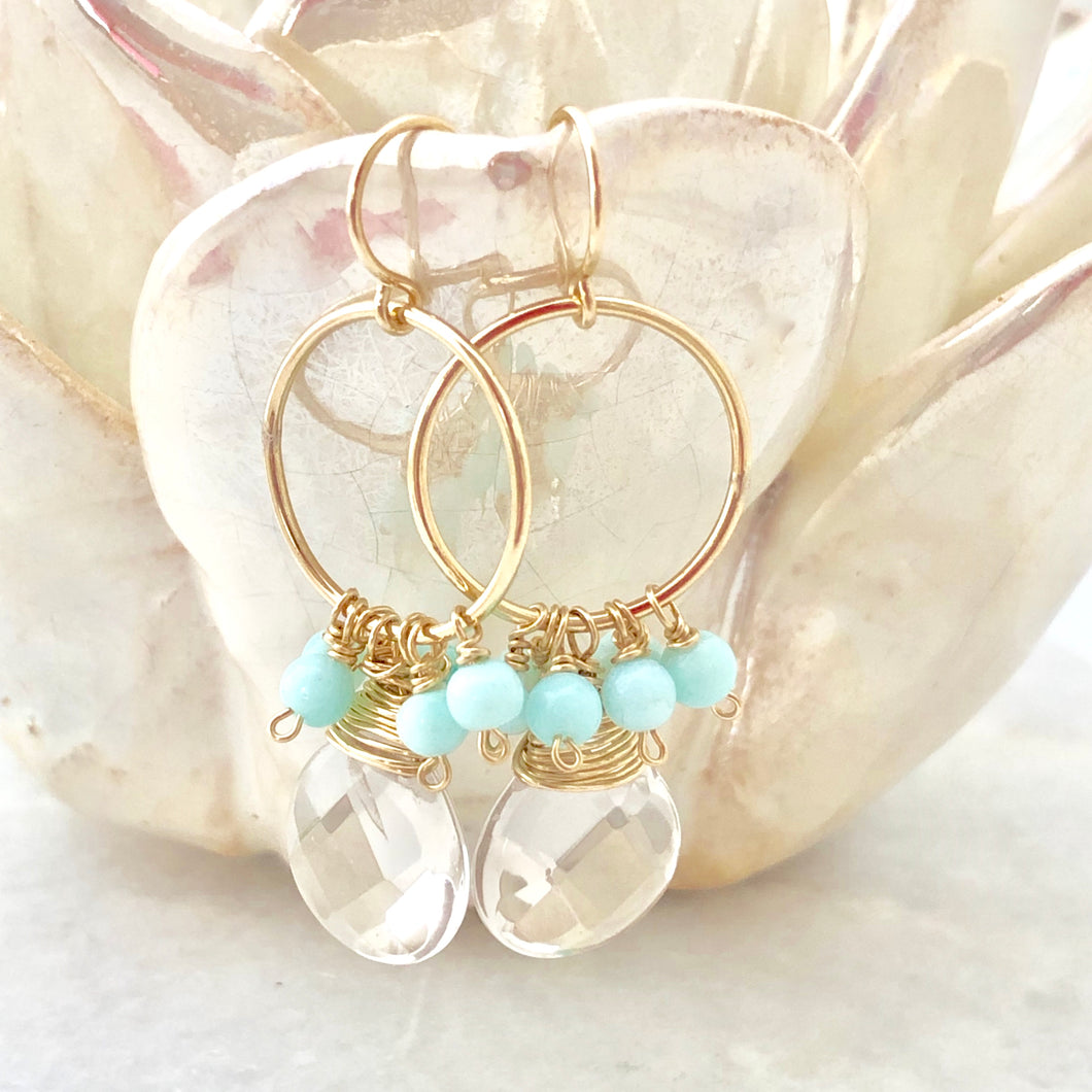 Captiva Hoop Earrings - medium