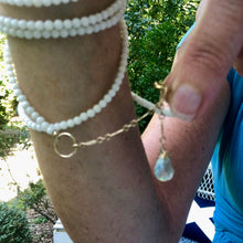 Nassau Gemstone Wrap ~ Two in One (white coral)