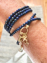 St. Lucia Gemstone Wrap Bracelet - Two in One