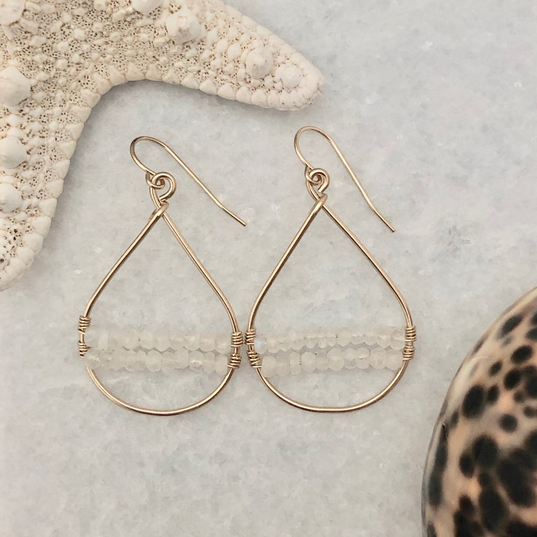 Luna Beach Woven Earrings