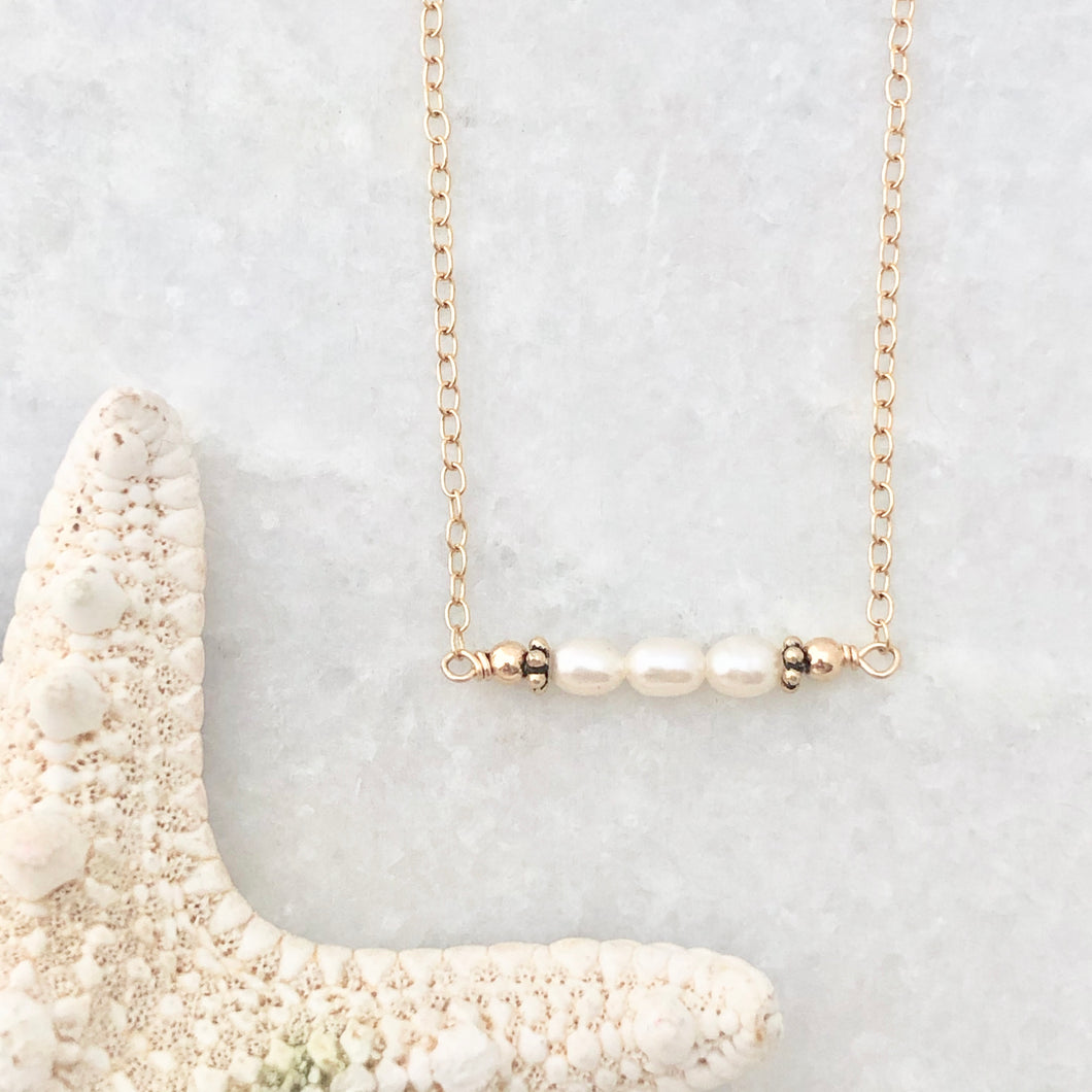 Bahama Birthstone Bar Necklace