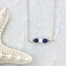School Spirit Bar Necklaces ~ silver