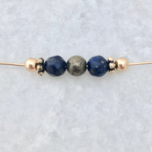 School Spirit Bar Necklaces ~ gold