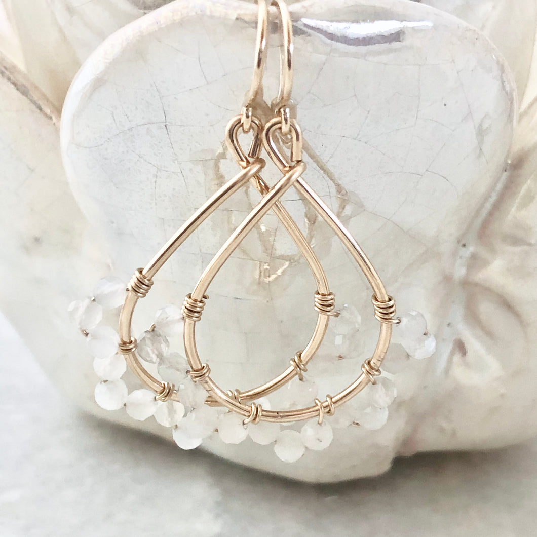 Jasmine Hoop Earrings - small