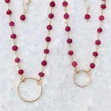 Big & little Circle Necklaces