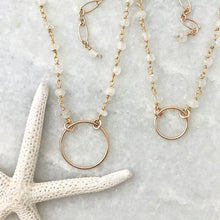Big & little Circle Necklaces