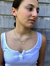 India Small Circle Necklace