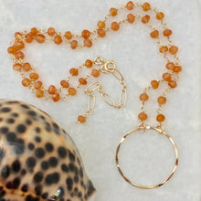 India Small Circle Necklace