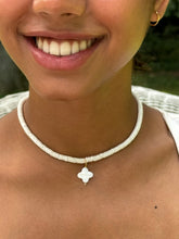 White Heishi Two-in-One Necklace / Bracelet