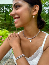 Wampum Quahog Two in One Necklace / Bracelet