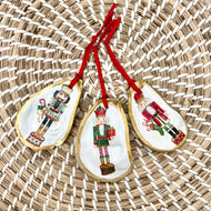 Nutcracker Oyster Ornament