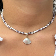 Wampum Quahog Two in One Necklace / Bracelet