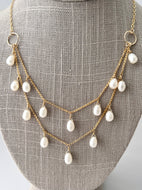 Tahiti Pearl Double Necklace