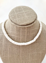 White Heishi Two-in-One Necklace / Bracelet