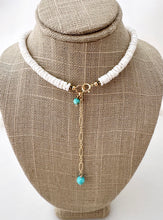 White Heishi Two-in-One Necklace / Bracelet